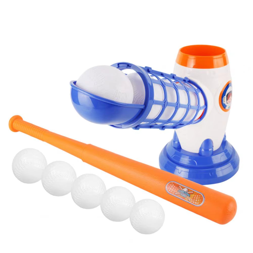 Kids Baseball Pitching Machine Independent Training Simple Operation Auto Release Battery Powered Baseball Trainer Sports Suppli