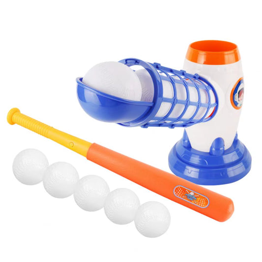 Kids Baseball Pitching Machine Independent Training Simple Operation Auto Release Battery Powered Baseball Trainer Sports Suppli