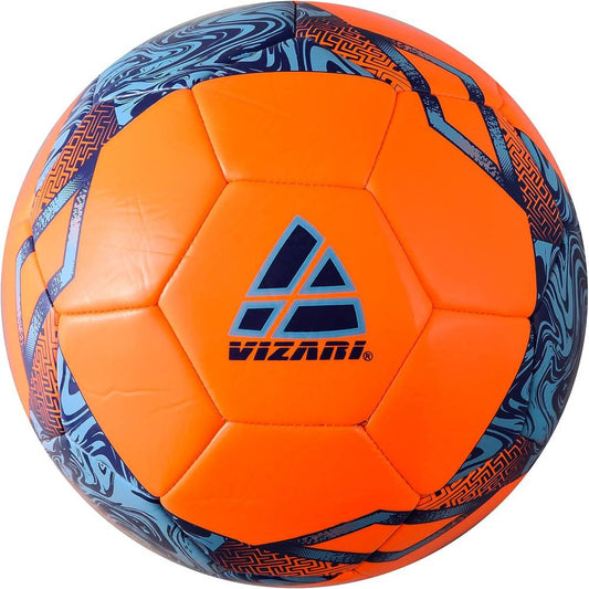 Toledo Soccer Ball-Orange/Blue