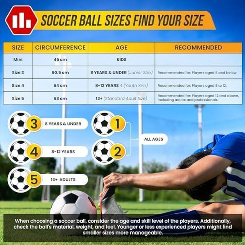 Toledo Soccer Ball-Orange/Blue