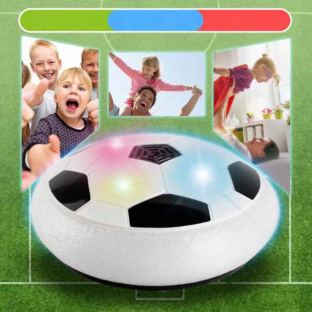 Air Football, Children'S Toys Hover Soccer Ball for Kid Boys Funny LED Light Soccer Ball Indoor Outdoor Football Gift Toy