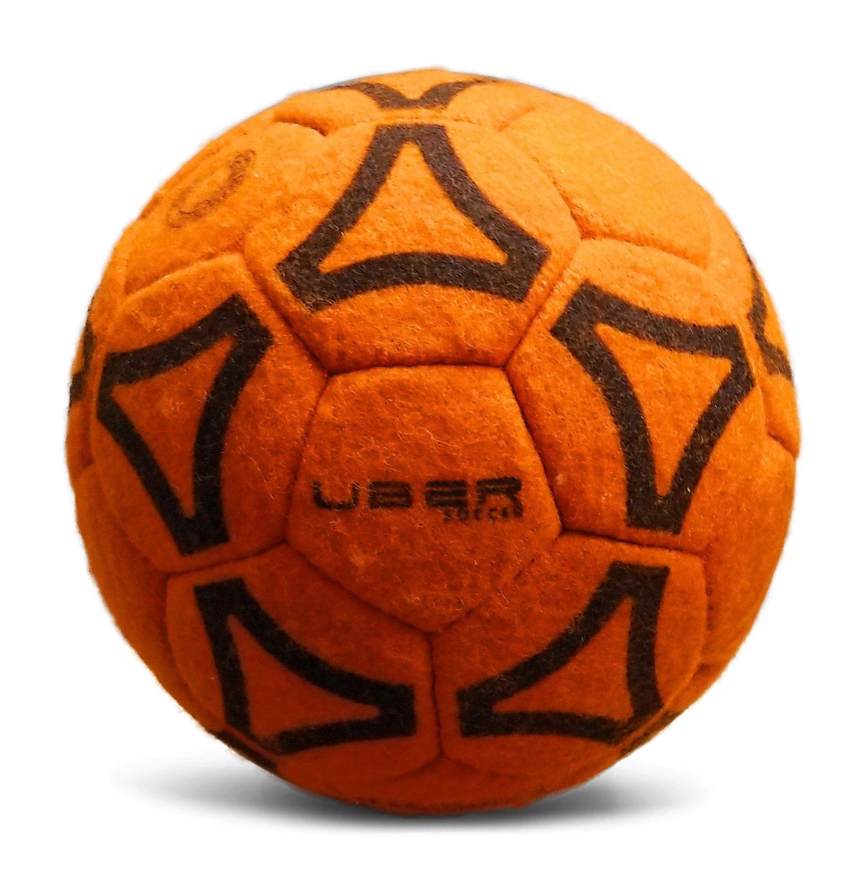 Indoor Felt Soccer Ball - Orange