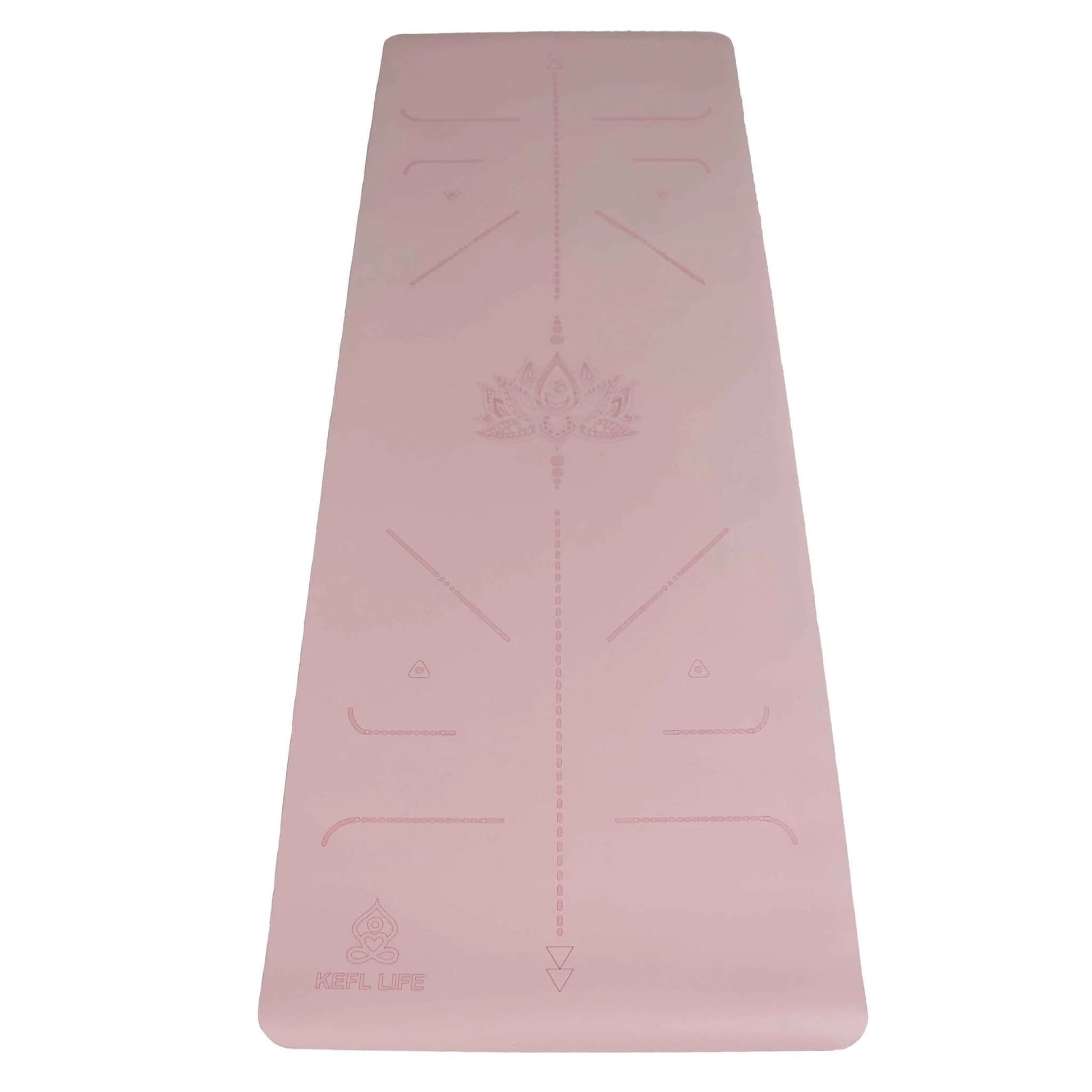 KEFL Pro Designer Yoga Mats - with Free Carrying Bag