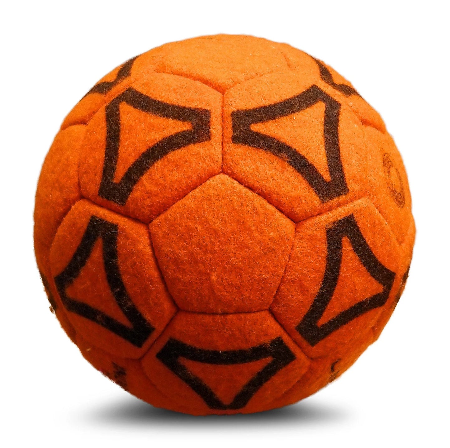 Indoor Felt Soccer Ball - Orange