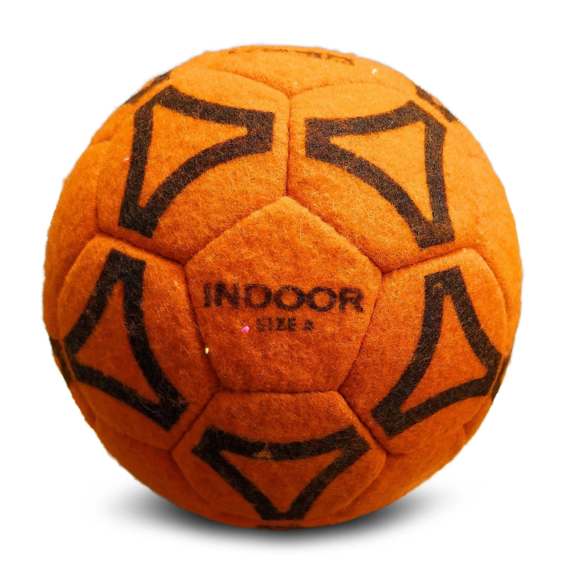 Indoor Felt Soccer Ball - Orange